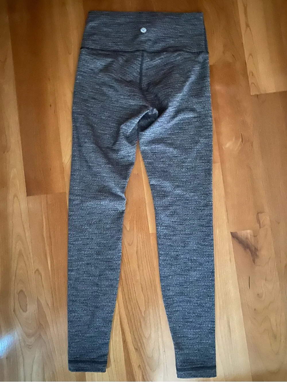 lululemon Heathered Charcoal Wunder Under High-Rise Leggings